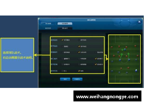 足球球员位置图解：战术中的关键布局解析