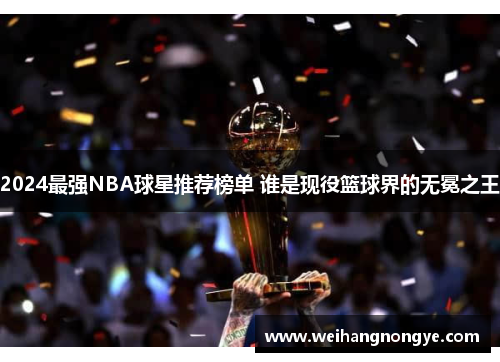 2024最强NBA球星推荐榜单 谁是现役篮球界的无冕之王