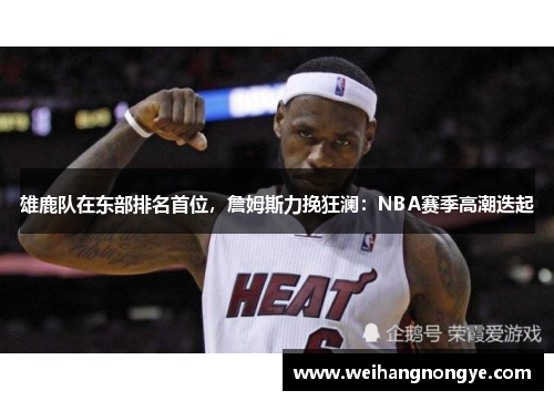 雄鹿队在东部排名首位，詹姆斯力挽狂澜：NBA赛季高潮迭起